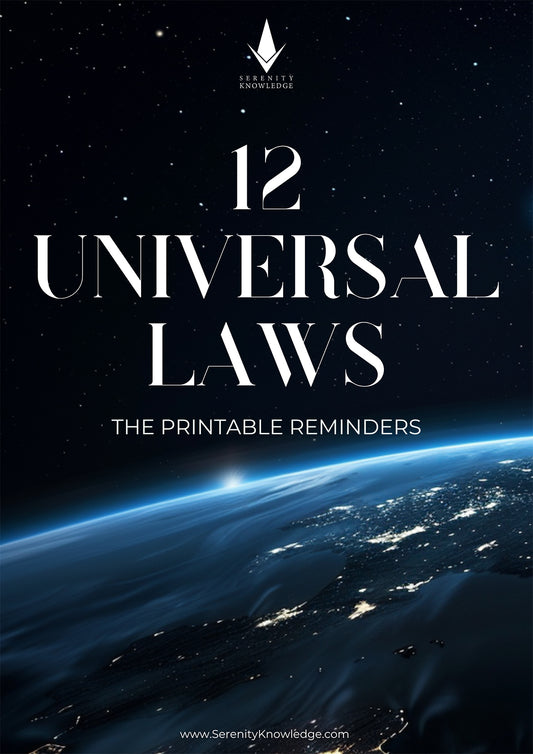 12 Universal Laws - The Printable Reminders